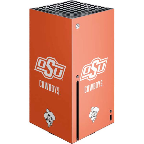 Oklahoma State University Vintage Xbox Series X Console Skin