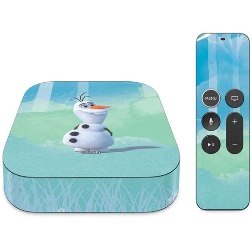 Disney Frozen II Olaf Apple TV Skin