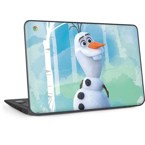 Disney Frozen II Olaf HP Chromebook Skin