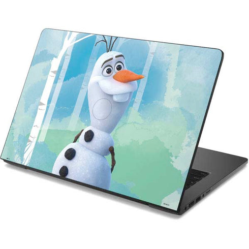 Disney Frozen II Olaf Dell Chromebook Skin