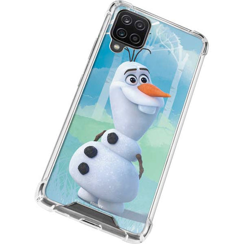 Disney Frozen II Olaf Galaxy A12 Clear Case