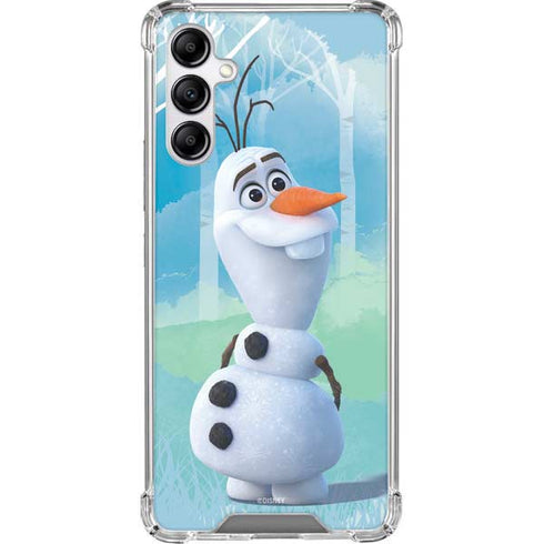 Disney Frozen II Olaf Galaxy A14 5G Clear Case