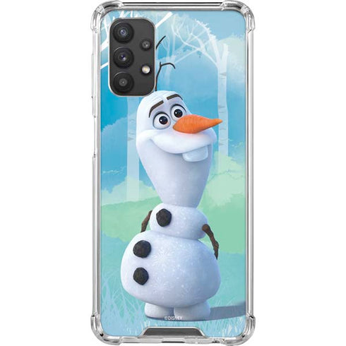 Disney Frozen II Olaf Galaxy A32 5G Clear Case