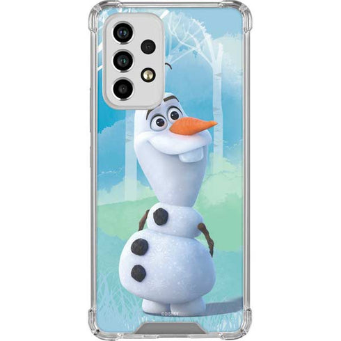 Disney Frozen II Olaf Galaxy A53 5G Clear Case