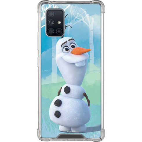 Disney Frozen II Olaf Galaxy A71 5G Clear Case