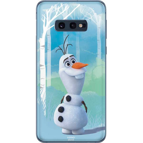 Disney Frozen II Olaf Galaxy S10e Skin