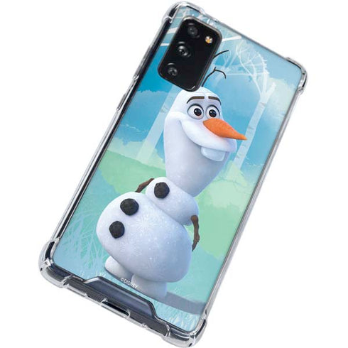 Disney Frozen II Olaf Galaxy S20 FE Clear Case