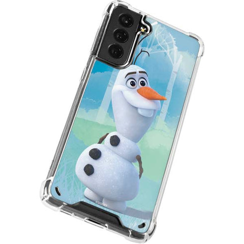 Disney Frozen II Olaf Galaxy S21 5G Clear Case