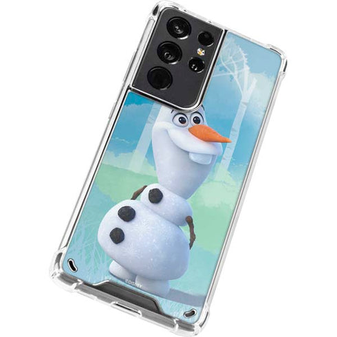 Disney Frozen II Olaf Galaxy S21 Ultra 5G Clear Case