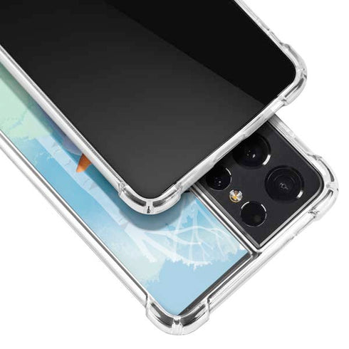 Disney Frozen II Olaf Galaxy S21 Ultra 5G Clear Case