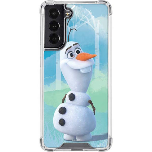 Disney Frozen II Olaf Galaxy S22 Clear Case