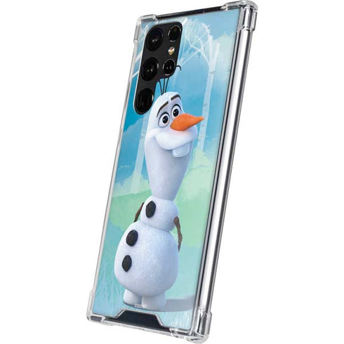 Disney Frozen II Olaf Galaxy S22 Ultra Clear Case
