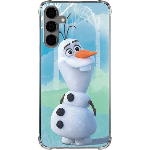 Disney Frozen II Olaf Galaxy S24 Plus Clear Case