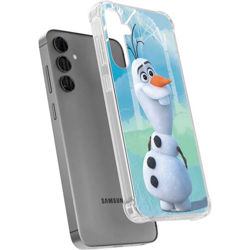 Disney Frozen II Olaf Galaxy S24 Plus Clear Case