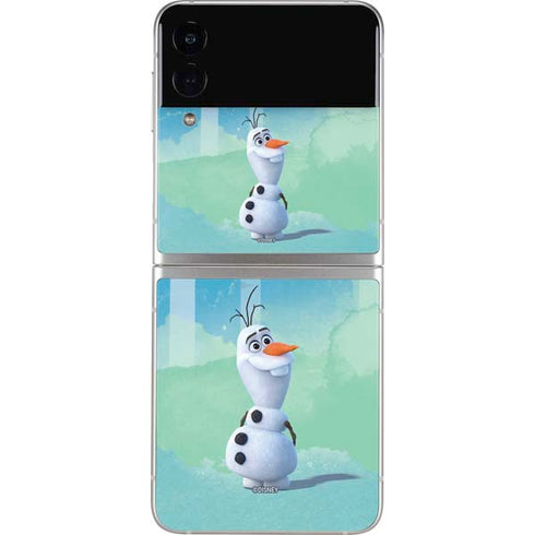 Disney Frozen II Olaf Galaxy Z Flip3 5G Skin