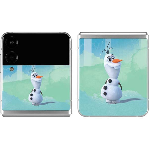 Disney Frozen II Olaf Galaxy Z Flip4 5G Skin