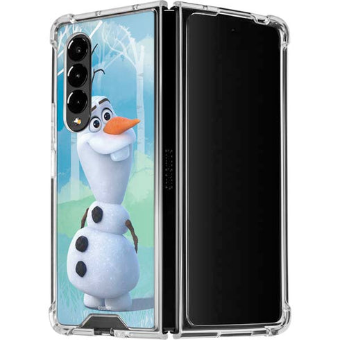 Disney Frozen II Olaf Galaxy Z Fold4 5G Clear Case