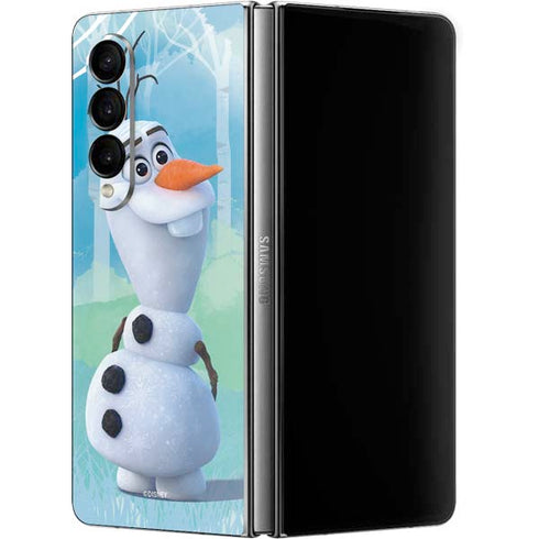 Disney Frozen II Olaf Galaxy Z Fold4 5G Skin