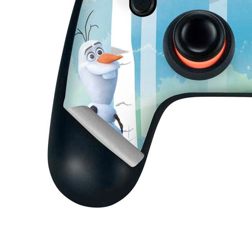 Disney Frozen II Olaf Google Stadia Controller Skin