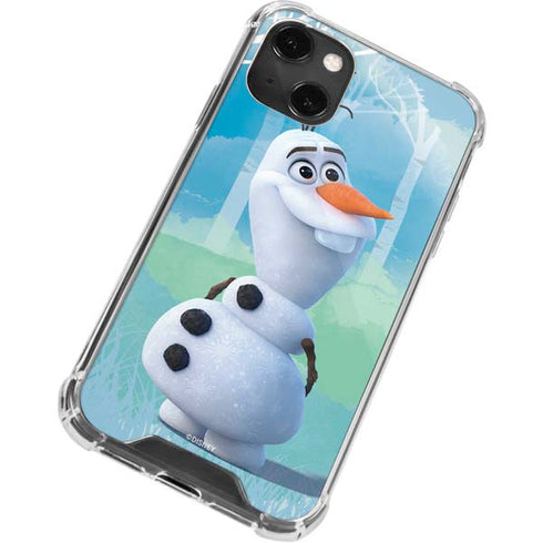 Disney Frozen II Olaf iPhone 13 Mini Clear Case