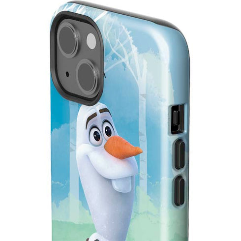 Disney Frozen II Olaf iPhone 15 Impact Case