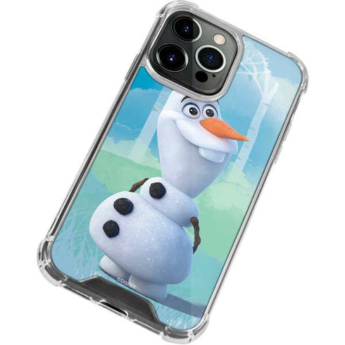 Disney Frozen II Olaf iPhone 15 Pro Clear Case