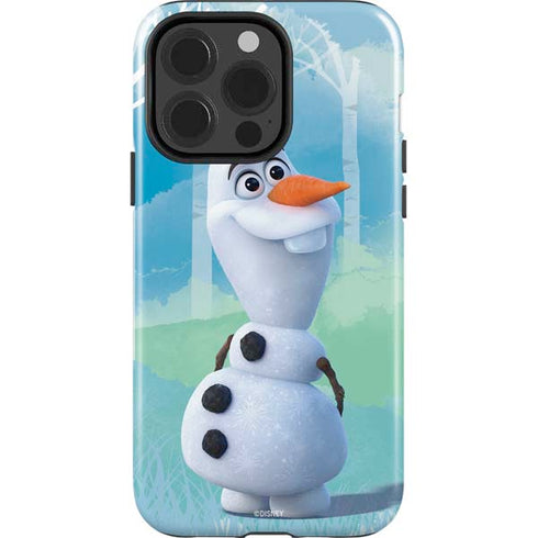Disney Frozen II Olaf iPhone 15 Pro Impact Case
