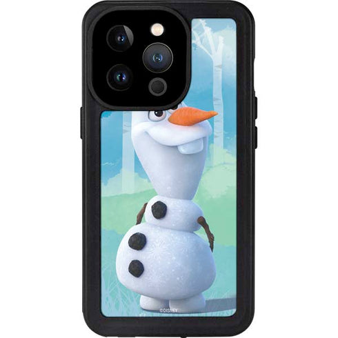 Disney Frozen II Olaf iPhone 14 Pro Waterproof Case