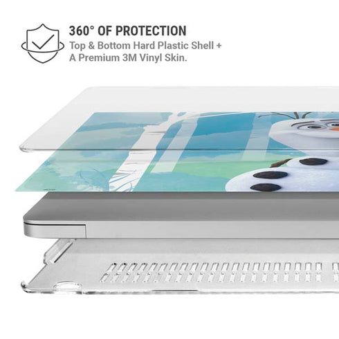Disney Frozen II Olaf MacBook Air 13in M1 (2021) Case plus Skin