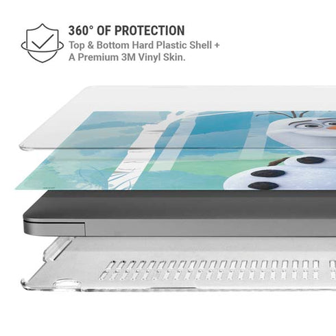 Disney Frozen II Olaf MacBook Pro 16in (2021-25) Case plus Skin