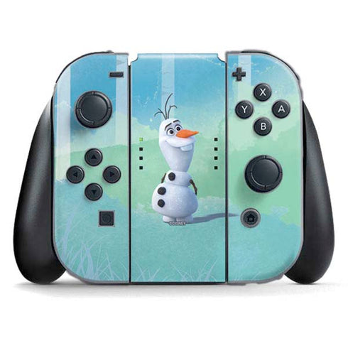 Disney Frozen II Olaf Nintendo Switch (2017-2021) Joy-Con Controller Skin