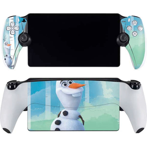 Disney Frozen II Olaf PlayStation Portal Remote Player Skin