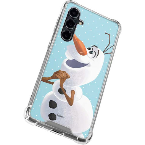 Disney Frozen Olaf Polka Dots Galaxy S23 FE Clear Case