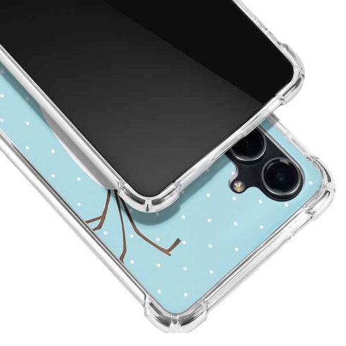 Disney Frozen Olaf Polka Dots Galaxy S23 FE Clear Case