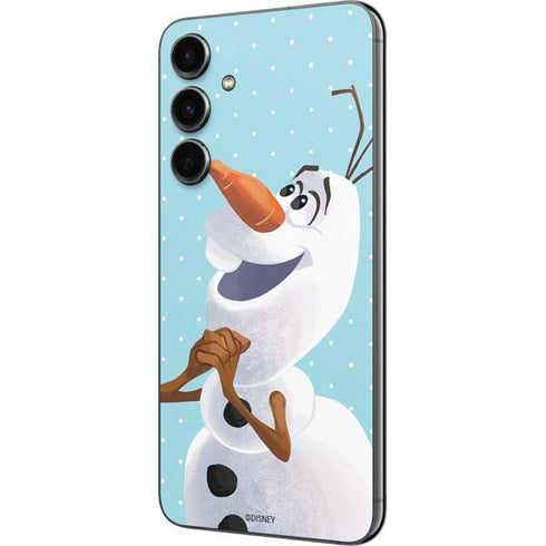 Disney Frozen Olaf Polka Dots Galaxy S23 FE Skin