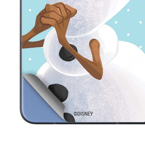 Disney Frozen Olaf Polka Dots Galaxy Z Fold5 5G Skin
