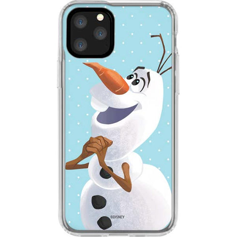 Disney Frozen Olaf Polka Dots iPhone 11 Pro Clear Case
