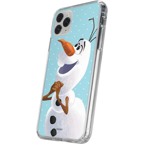 Disney Frozen Olaf Polka Dots iPhone 11 Pro Clear Case
