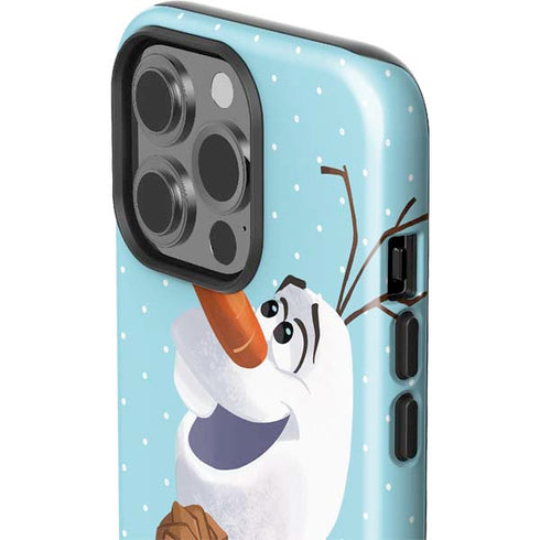 Disney Frozen Olaf Polka Dots iPhone 15 Pro Impact Case