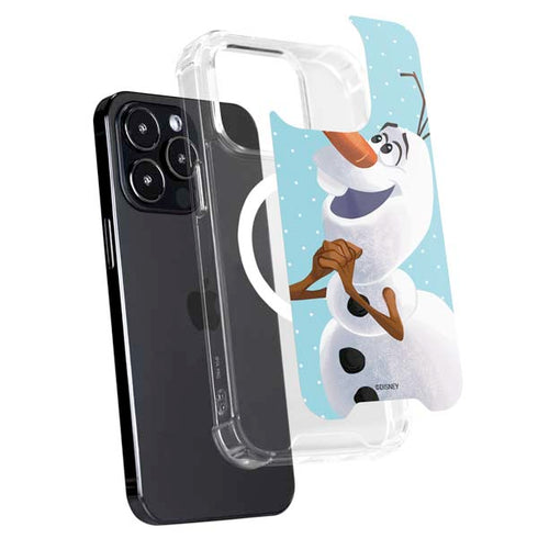 Disney Frozen Olaf Polka Dots iPhone 15 Pro MagSafe Case