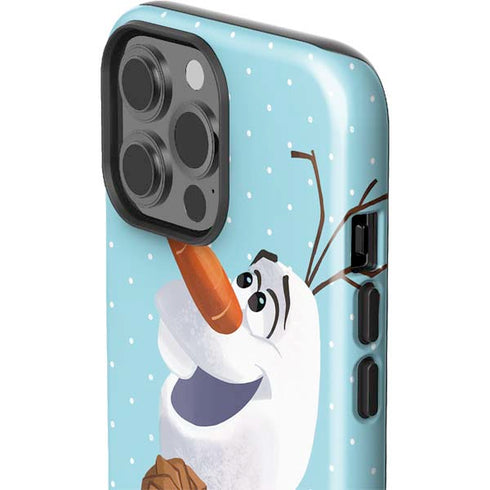 Disney Frozen Olaf Polka Dots iPhone 15 Pro Max Impact Case