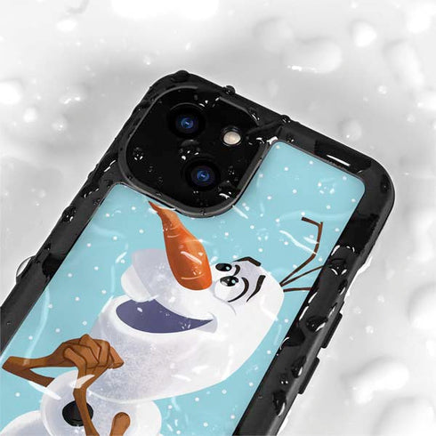 Disney Frozen Olaf Polka Dots iPhone 15 Waterproof Case