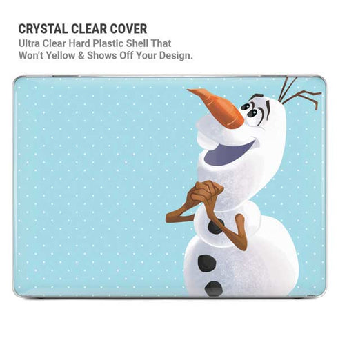 Disney Frozen Olaf Polka Dots MacBook Air 13in M1 (2021) Case plus Skin