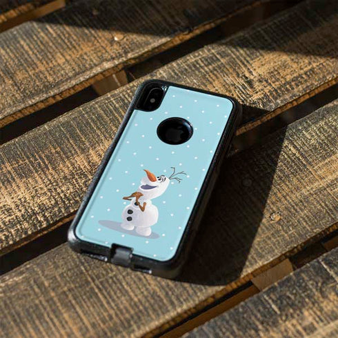 Disney Frozen Olaf Polka Dots Otterbox Commuter iPhone Skin
