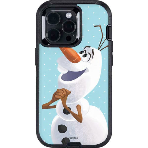 Disney Frozen Olaf Polka Dots Otterbox Defender iPhone Skin