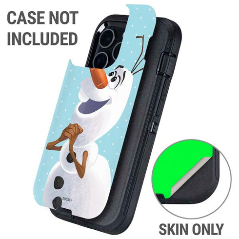 Disney Frozen Olaf Polka Dots Otterbox Defender iPhone Skin