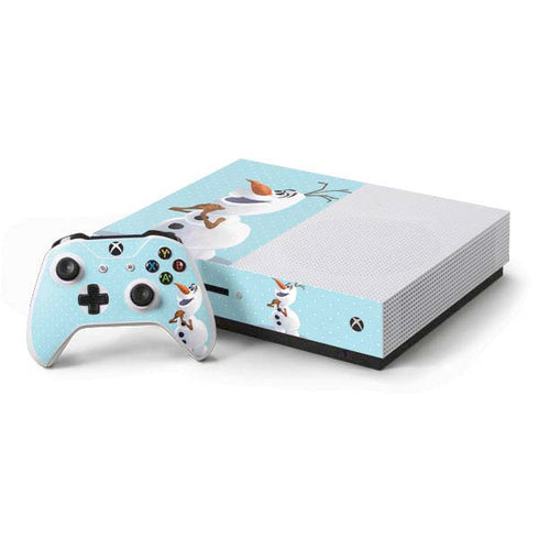 Disney Frozen Olaf Polka Dots Xbox One Skins