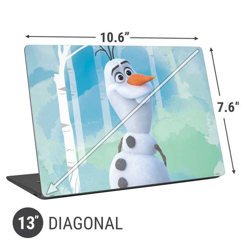 Disney Frozen II Olaf Universal Laptop 13in (10.6 x 7.6in) Skin