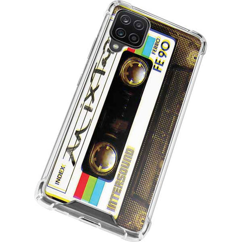Old Mixtape Galaxy A12 Clear Case
