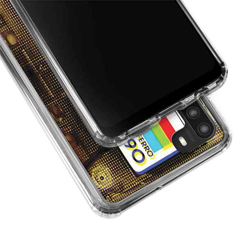 Old Mixtape Galaxy A21 Clear Case